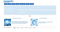 Desktop Screenshot of magnetosoft.com